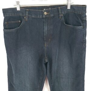 Travis Mathew Jeans Mens 36 x 29 Blue Medium Wash Legacy Featherweight Stretch